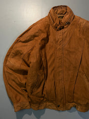 Bomber leather jacket(L/XL)
