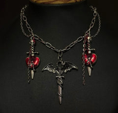 Dragon sword necklace