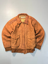Bomber leather jacket(XS/S)