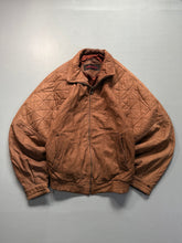 Bomber leather jacket(M/L)