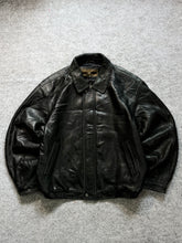 Bomber leather jacket(L/XL)