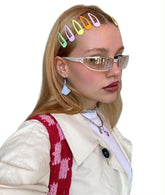 White Earrings