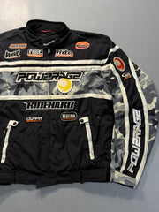Biker Leather jacket(L/XL)