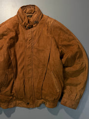 Bomber leather jacket(L/XL)