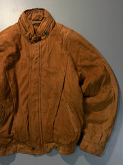 Bomber leather jacket(L/XL)