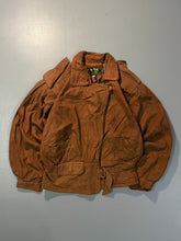 Bomber leather jacket(XS/S)