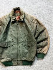 Bomber leather jacket(M/L/XL)