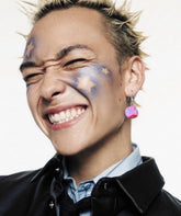 Pink earrings