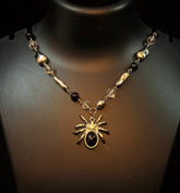 Spider necklace