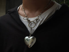 Silver Chunky necklace