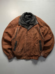 Bomber leather jacket(XL/2XL)