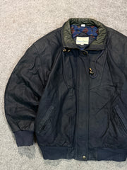 Bomber leather jacket(M/L/XL)