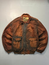 Bomber leather jacket(L/XL)