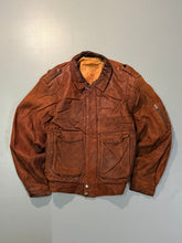 Bomber leather jacket(XS/S)