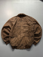 Bomber leather jacket(L/XL)
