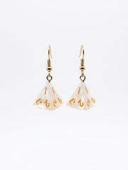 White Earrings