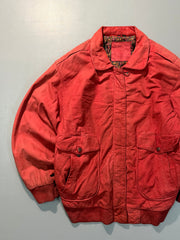 Bomber leather jacket(M/L)