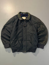 Bomber leather jacket(L/XL)