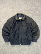 Bomber leather jacket(M/L/XL)