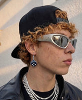 Black earrings