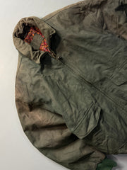 Bomber leather jacket(M/L)