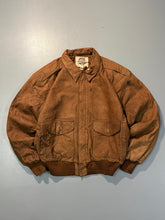 Bomber leather jacket(S/M)