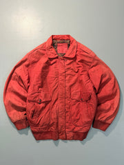 Bomber leather jacket(M/L)