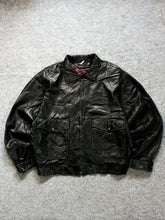 Bomber leather jacket(M/L/XL)
