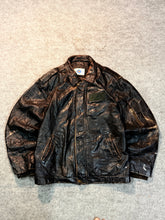 Bomber leather jacket(L/XL)