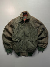 Bomber leather jacket(M/L)