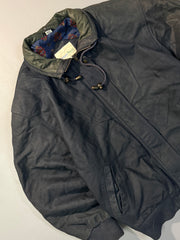 Bomber leather jacket(L/XL)