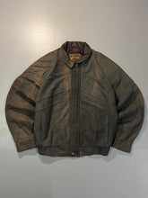 Bomber leather jacket(L/XL)