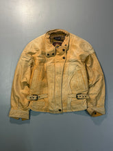 Bomber leather jacket(XS/S)