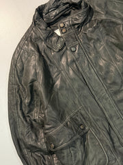 Bomber leather jacket(L/XL)