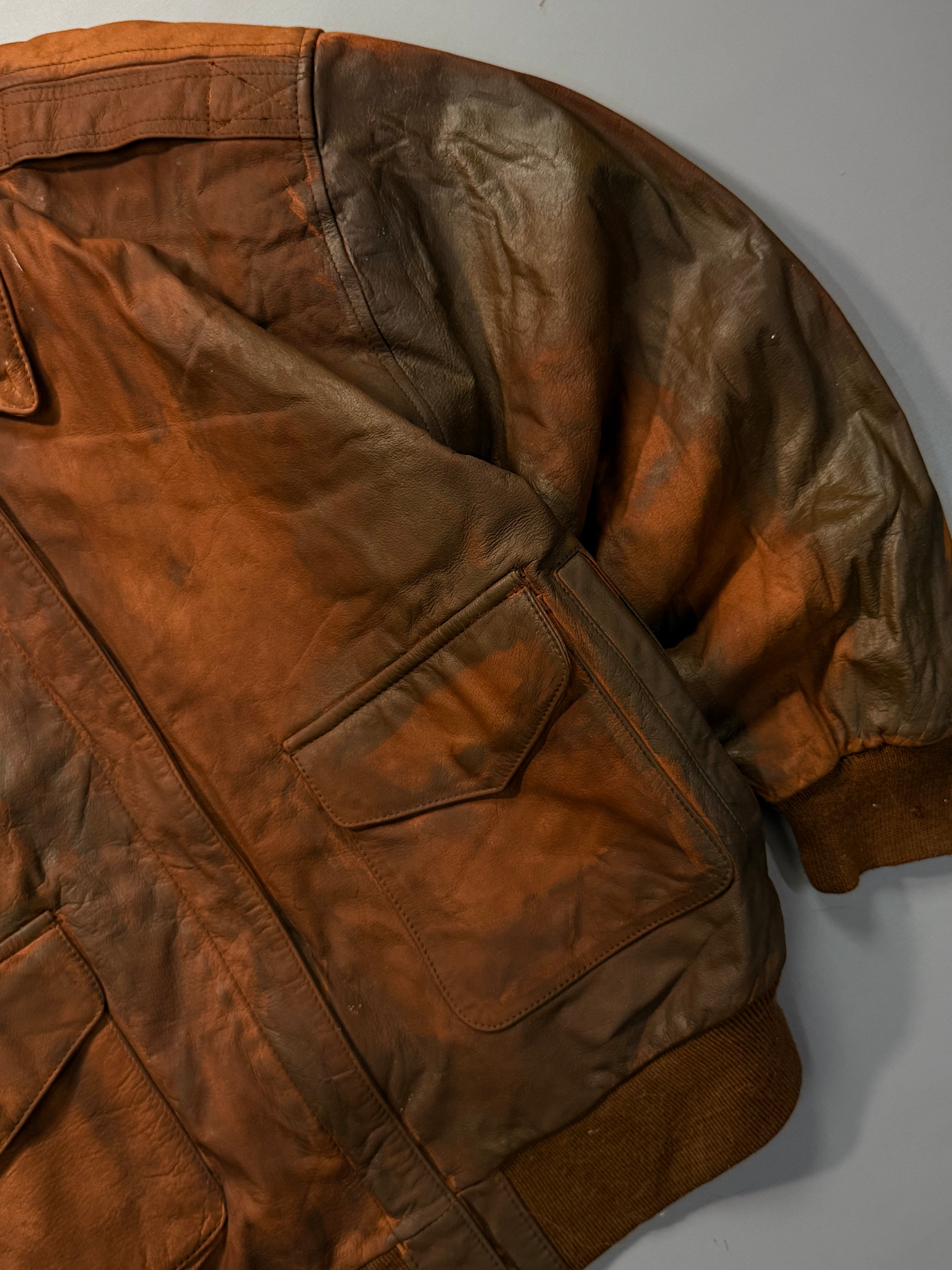 Leather jacket(S/M)