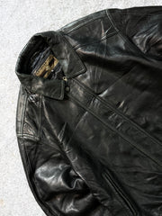Bomber leather jacket(L/XL)