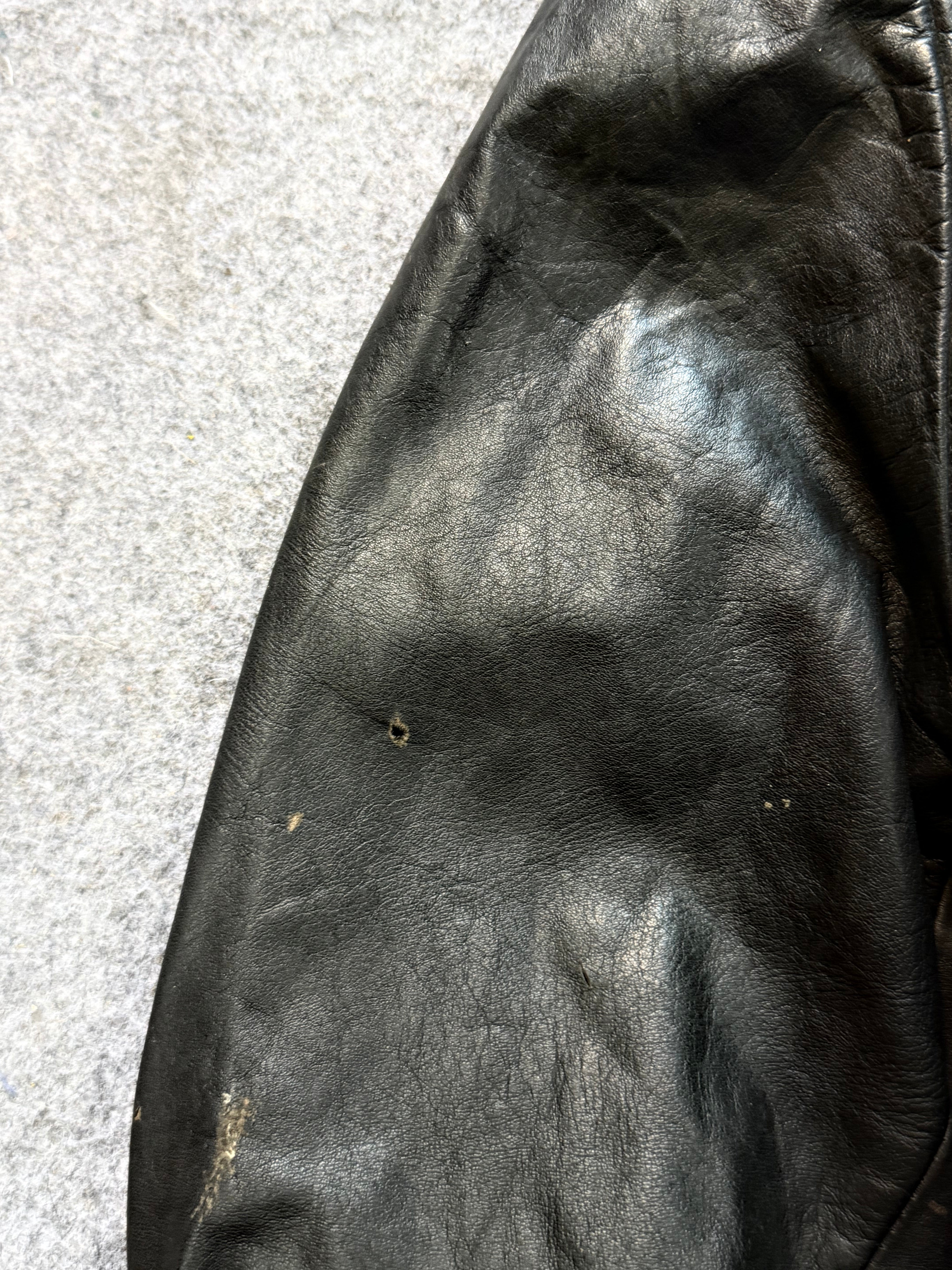 Biker leather jacket(M/L)