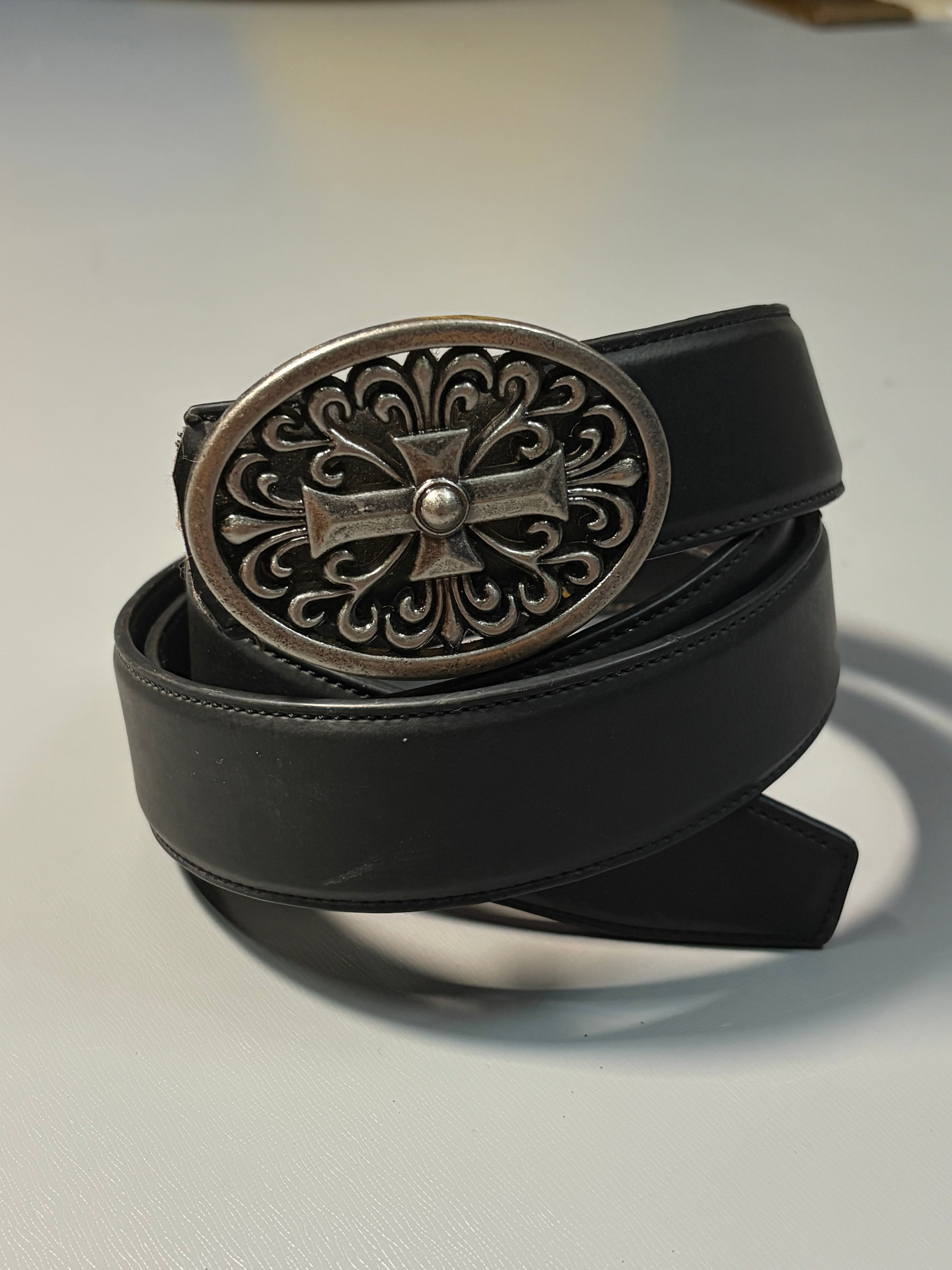 Y2K CHROME BELT
