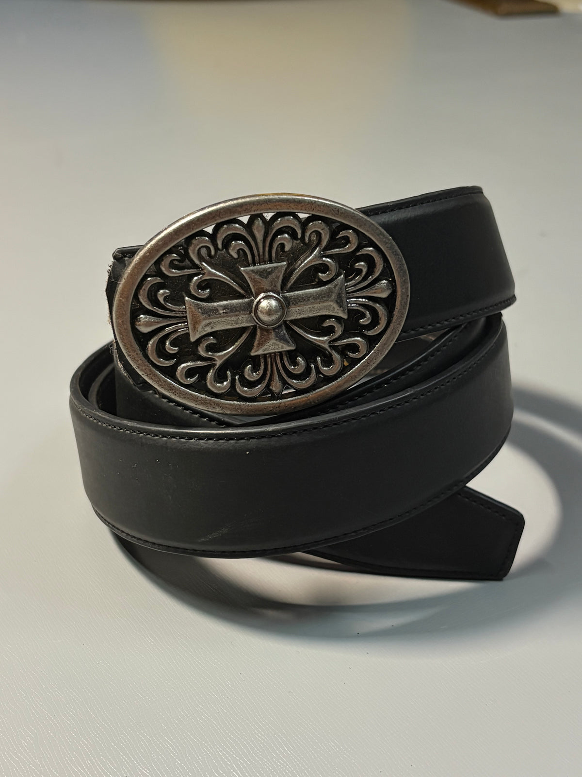Y2K CHROME BELT