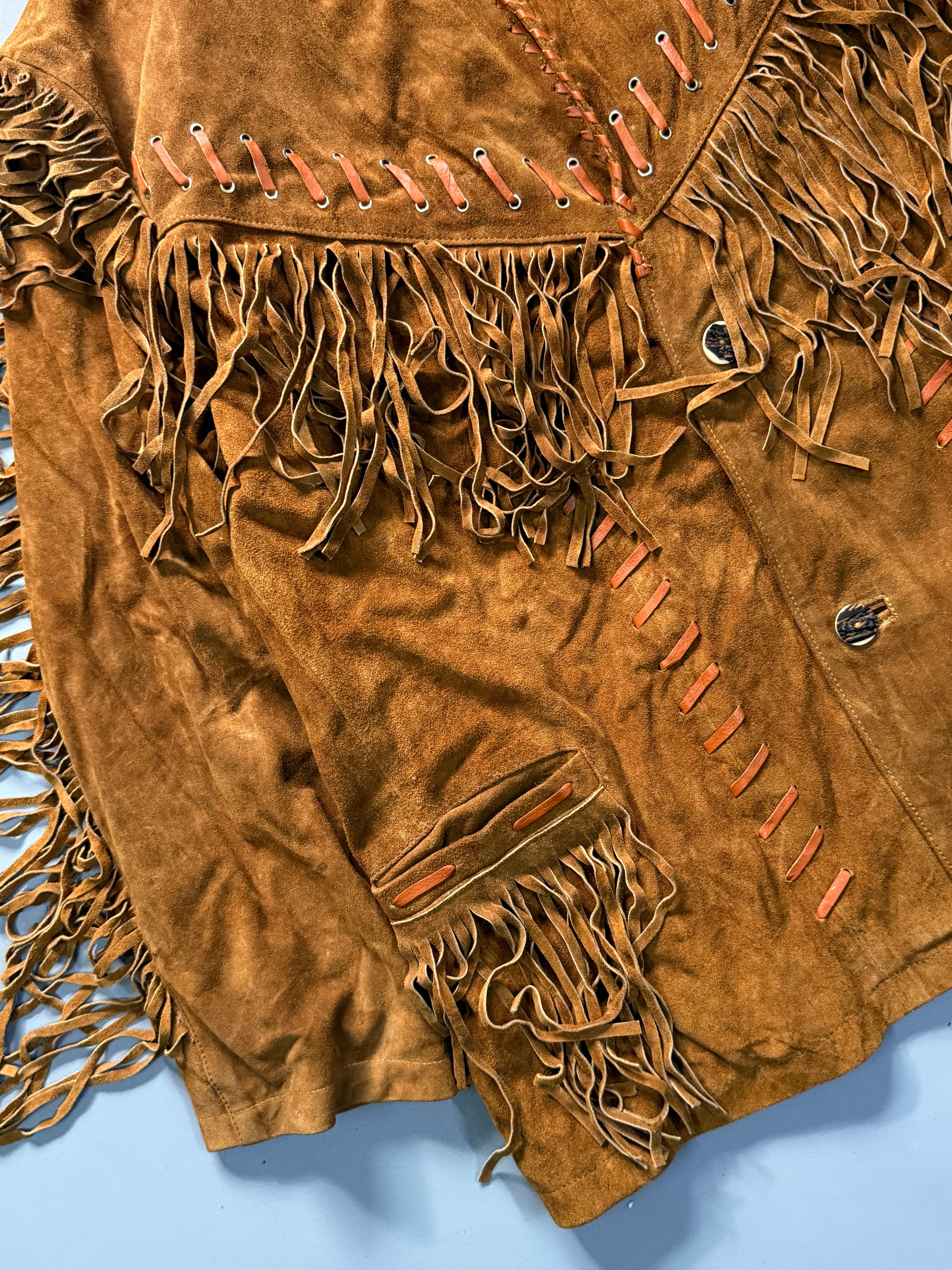 Leather jacket(XL+)