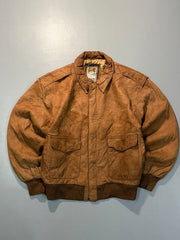 Bomber leather jacket(S/M)