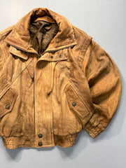 Bomber leather jacket(L/XL)