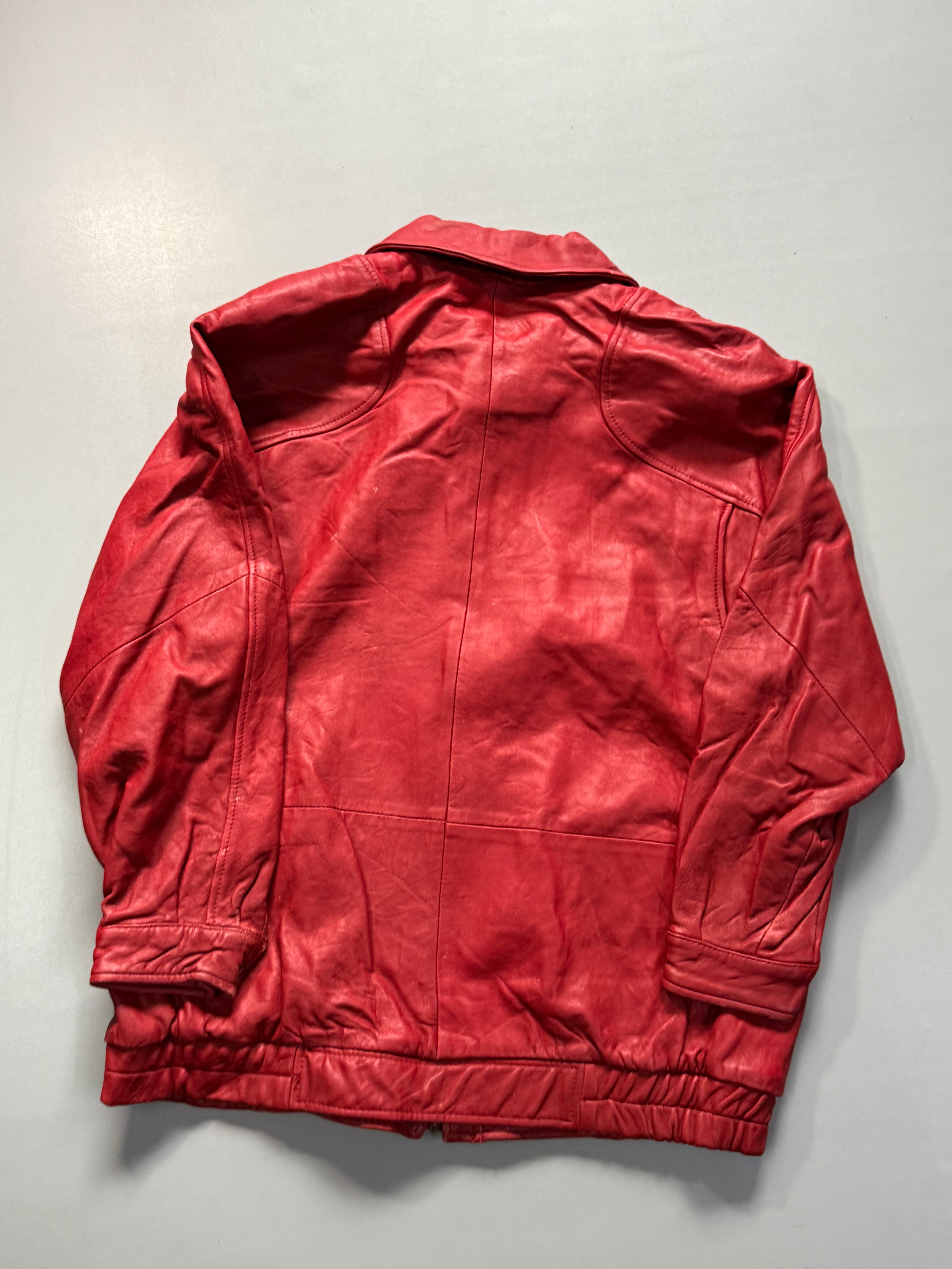 Leather jacket(L)