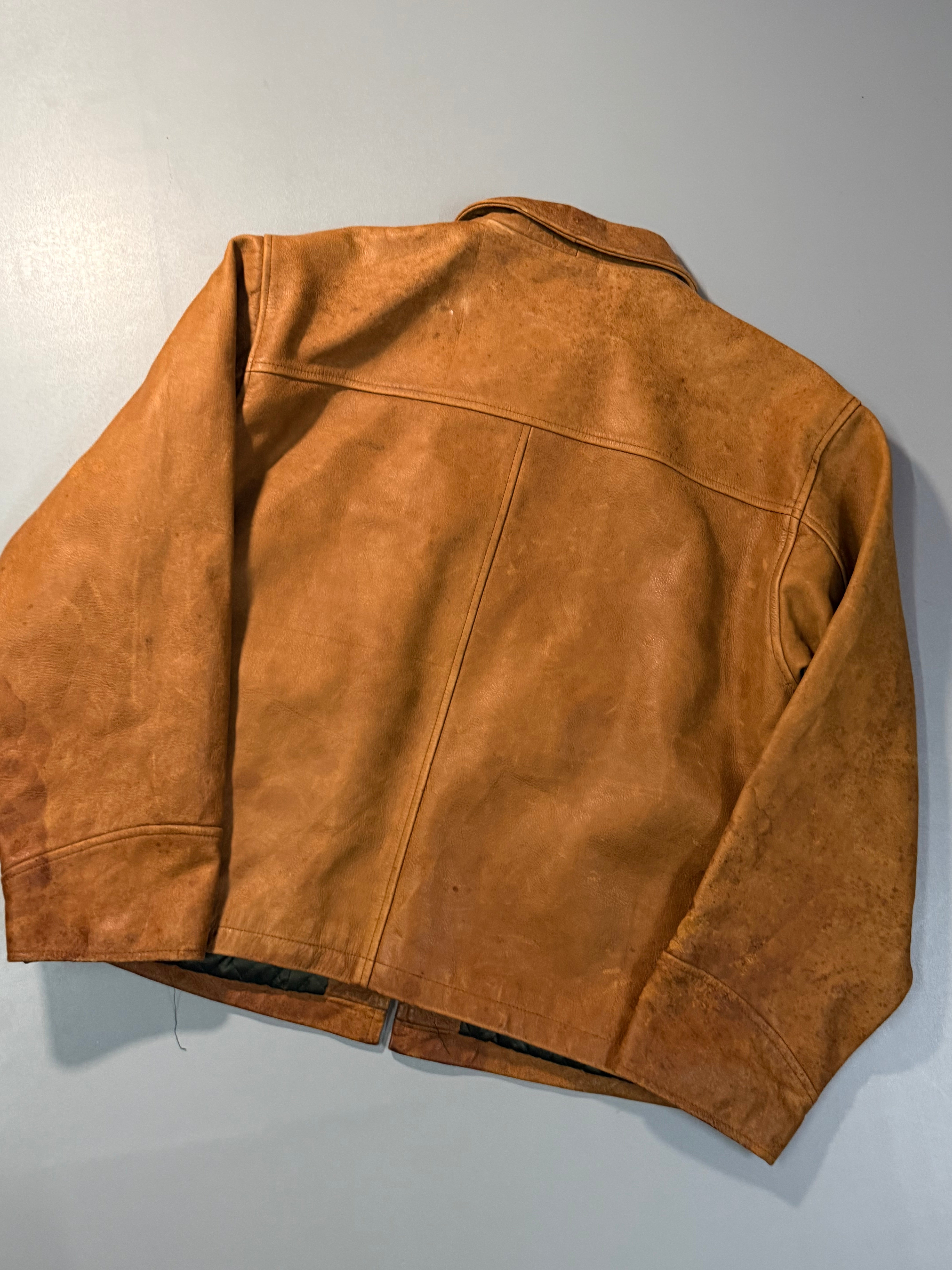 Leather jacket(L/XL)