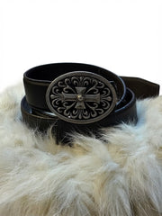 Y2K CHROME BELT