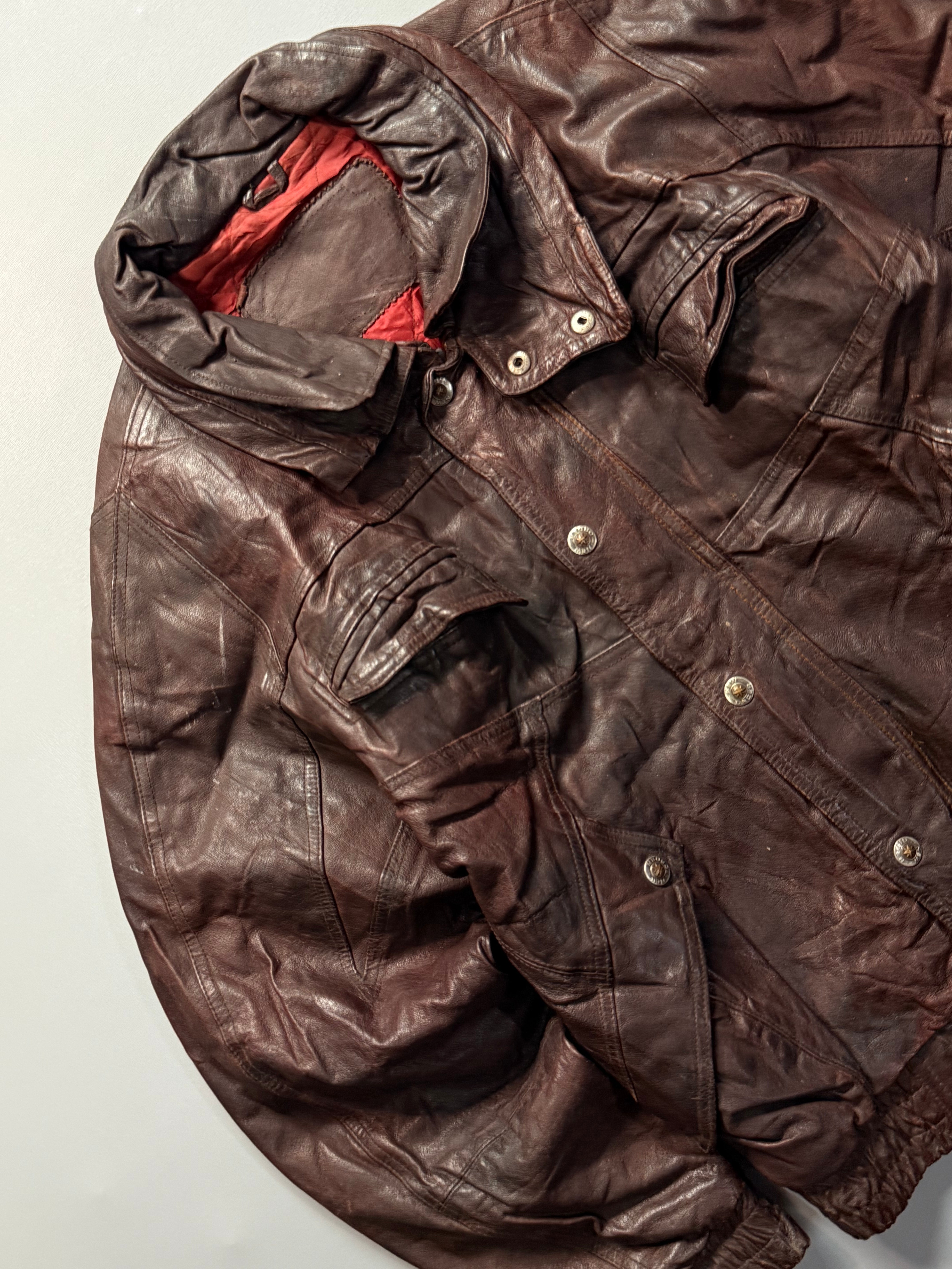 Bomber Leather jacket(M/L)