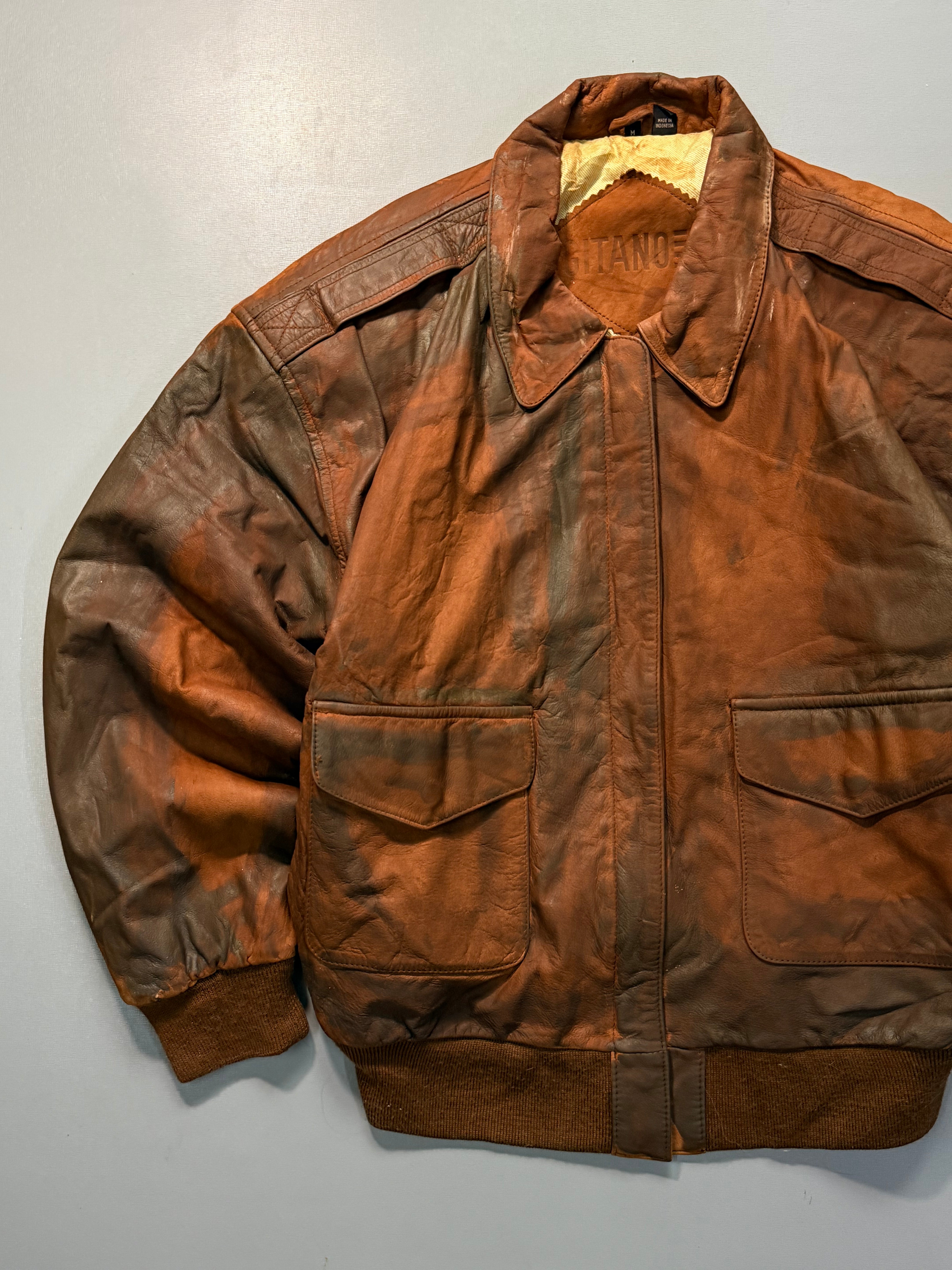 Leather jacket(S/M)