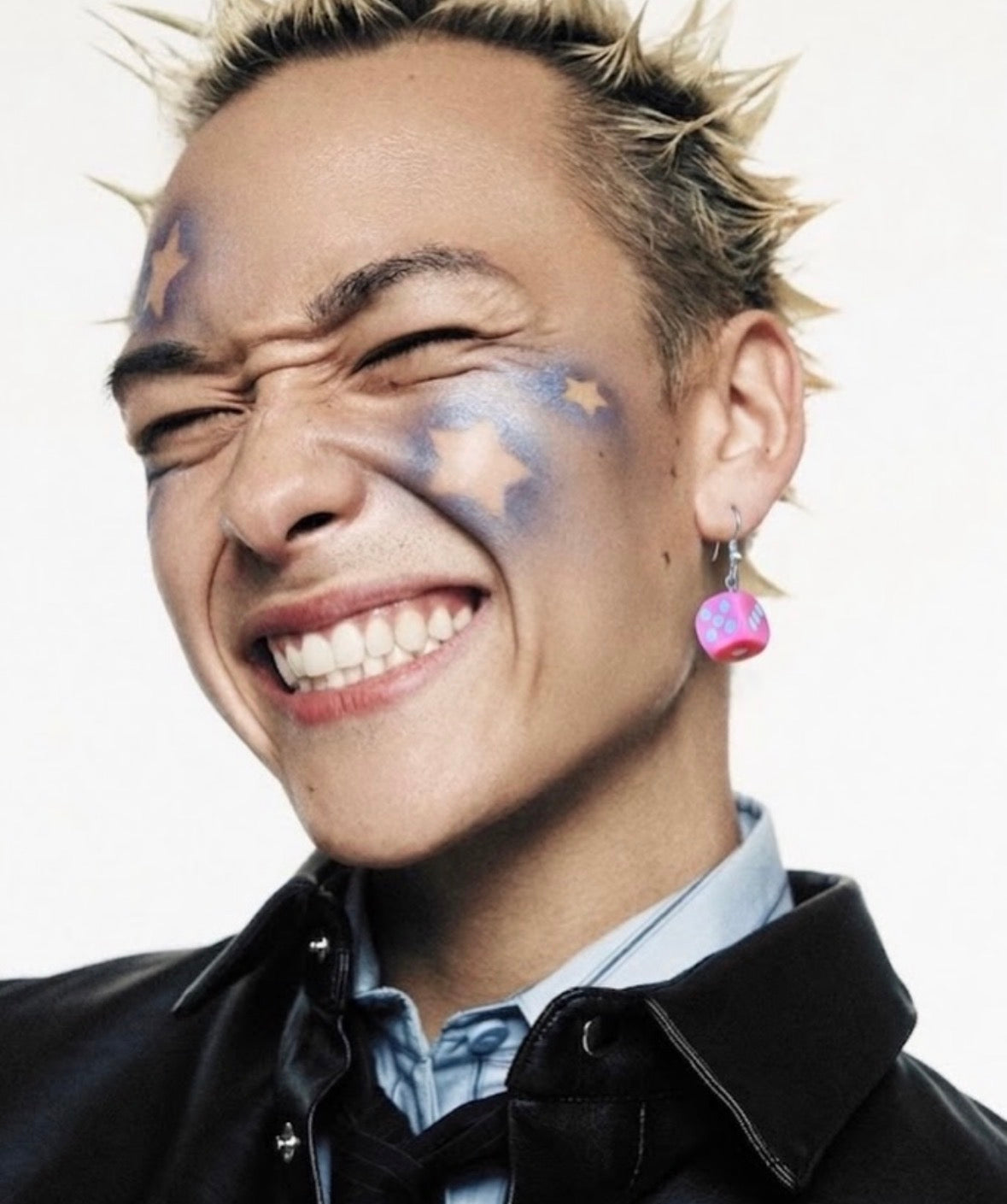 Pink earrings