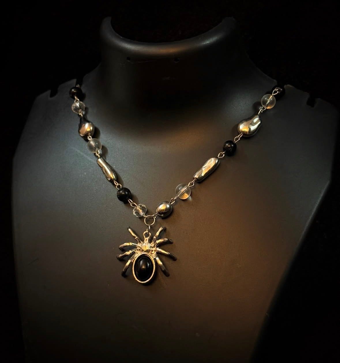 Spider necklace