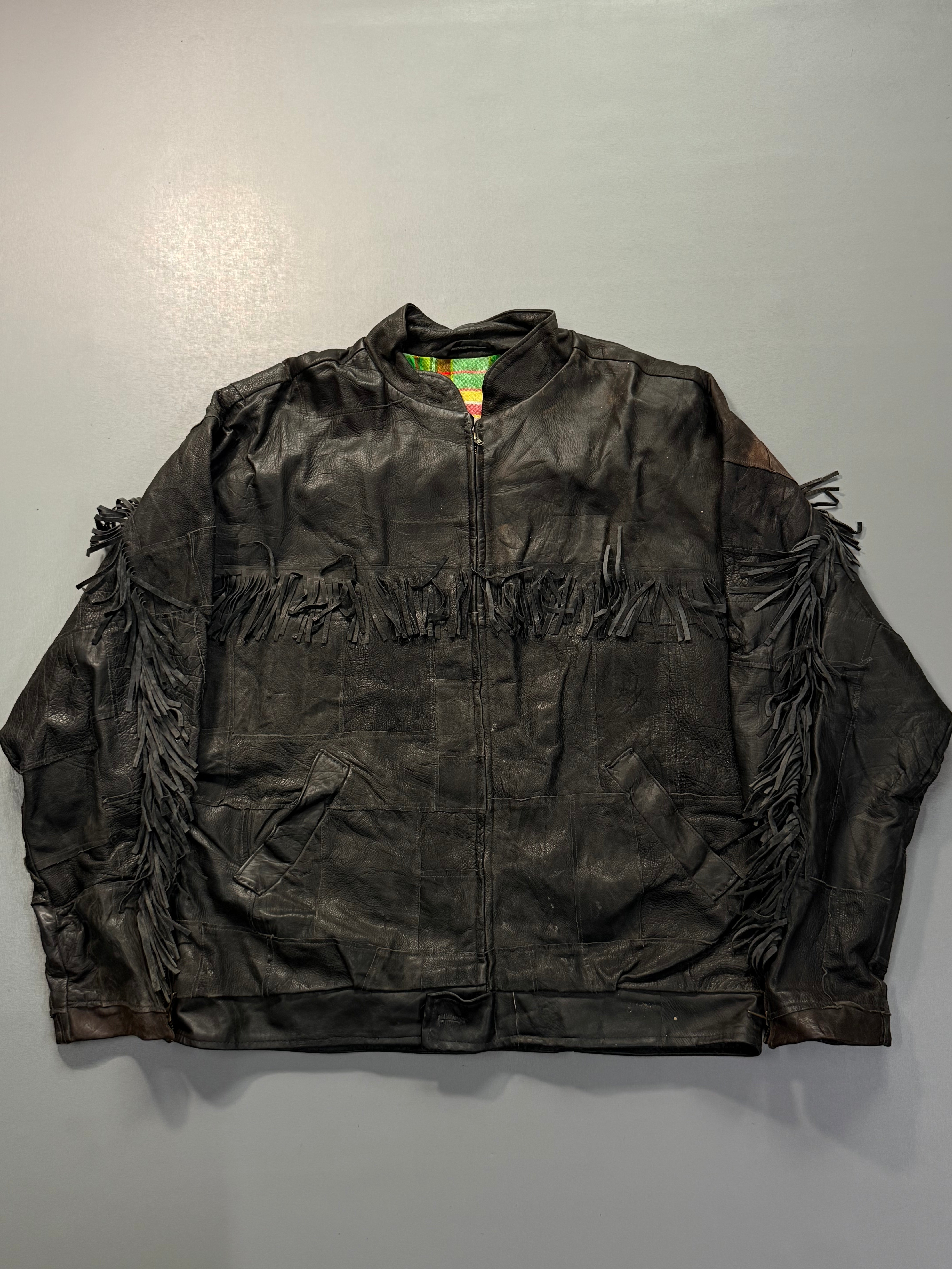 Leather jacket(M/L)